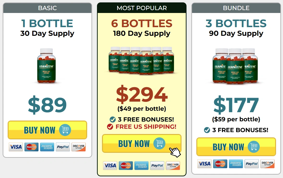 Buy Leanzene weight loss supplement official website order now